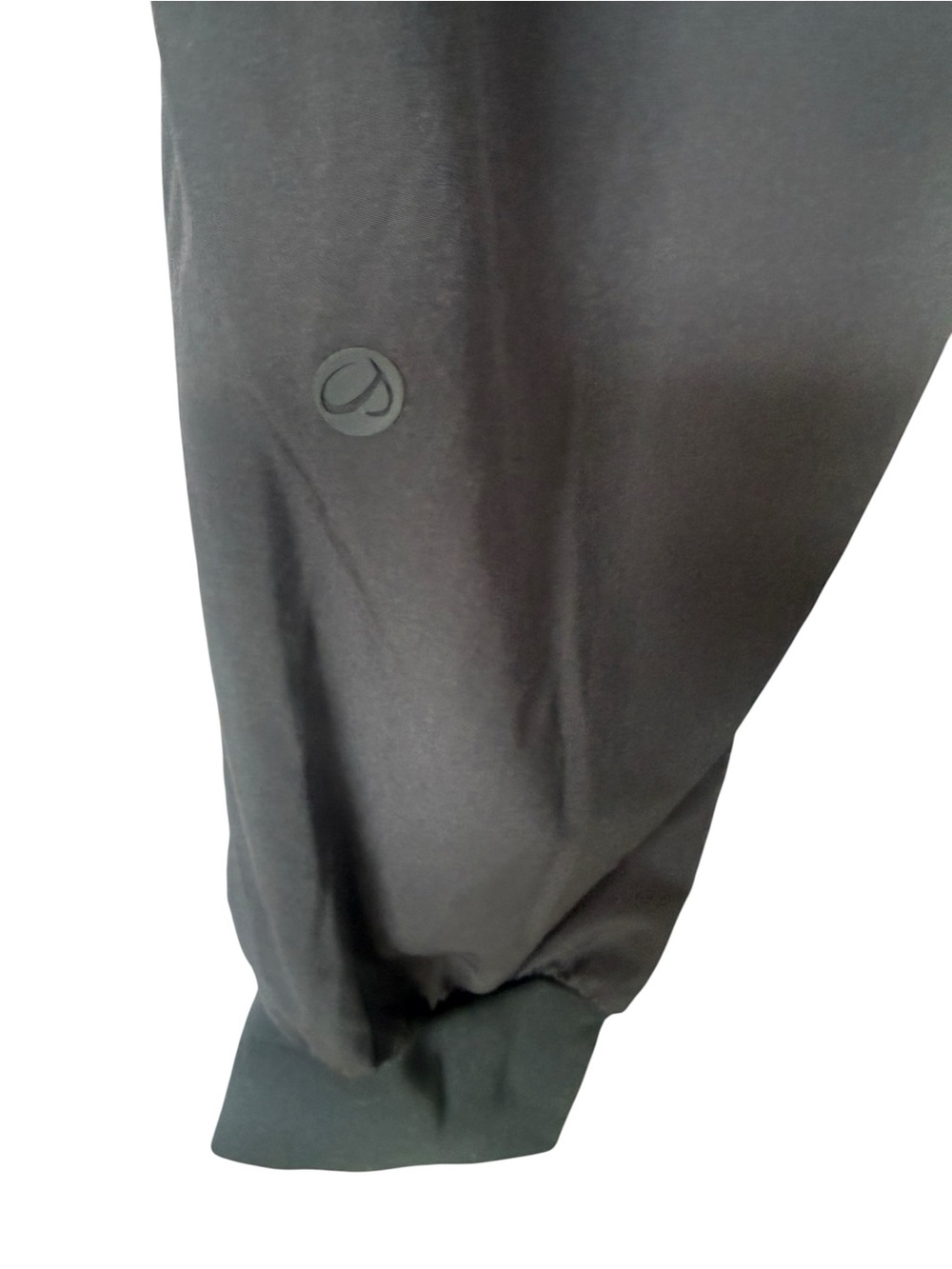 Navy Jogger Pants with Drawstring Waist - Picture 3 of 5
